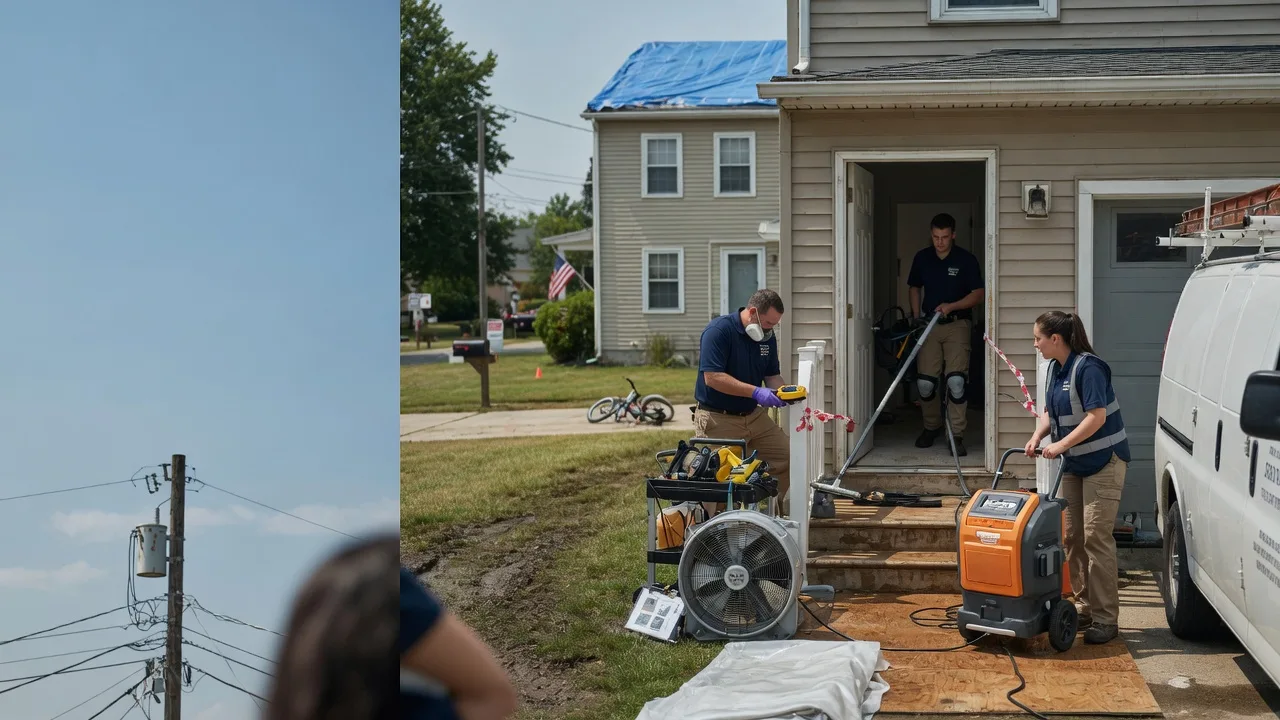 Water Damage Repair in Bagwell, TX near me